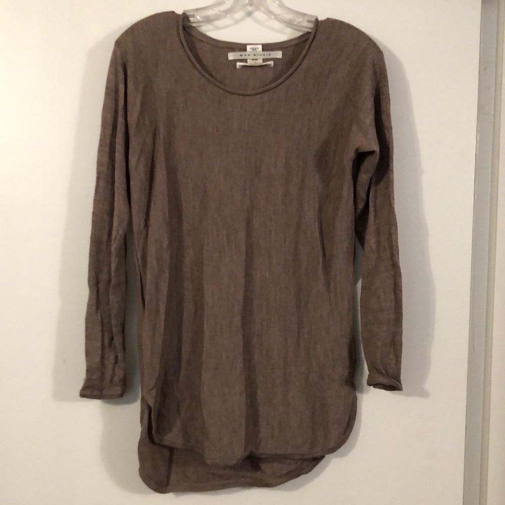 Camel colored tunic